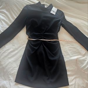 Zara black dress